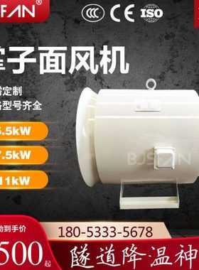 芭蕉扇牌作业面掌子面BJSF5.5kW7.5kW11kW隧道排尘降温通风机厂家