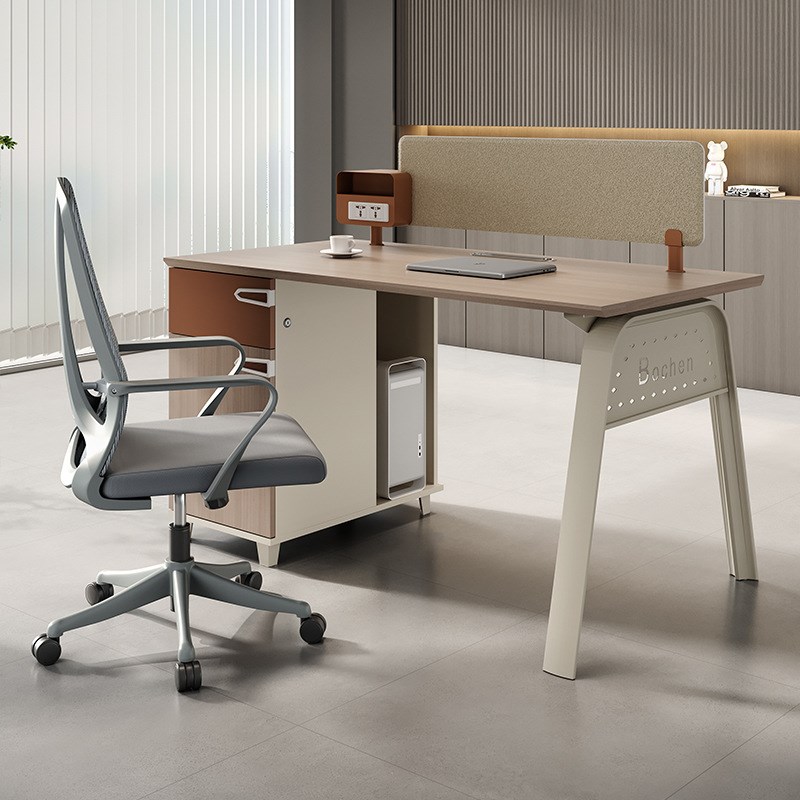 办公桌员工位简约现代办公室工位桌职员桌2/4/6人位办公桌椅组合