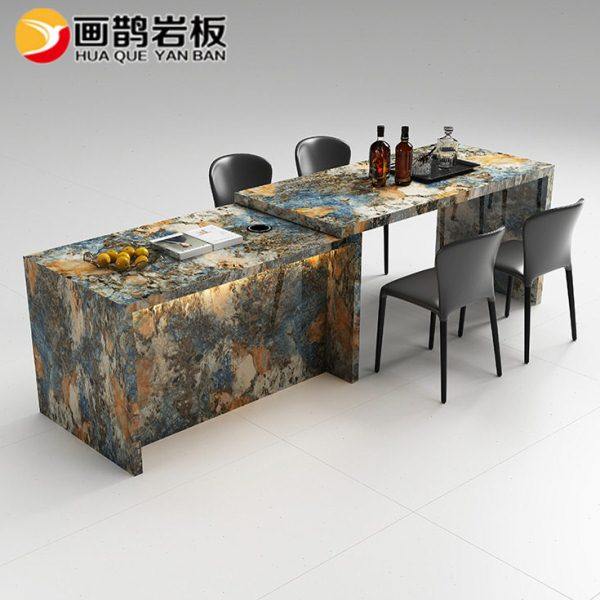 新款科技伸缩旋转餐桌带柜子电磁炉岛台一体式厨房吧台家用储物柜,住宅家具,岛台,淘宝优惠券,粉丝福利购,淘宝优惠卷