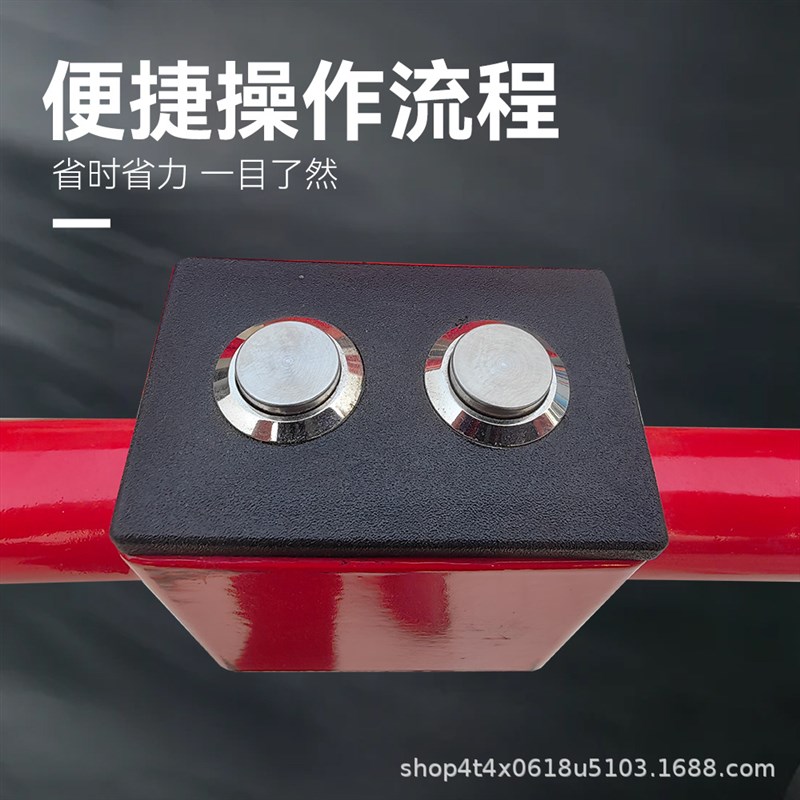 曲臂式手动叉车电动液压小型简易升降叉车锂电堆高叉车吊车油桶款