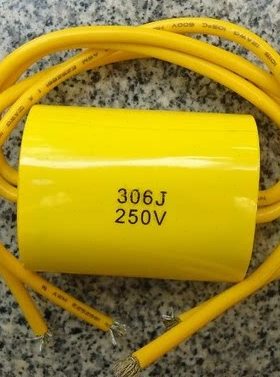 逆变焊机维修 306J/250V 306 电容 30UF 黄色 无极性电容  原装