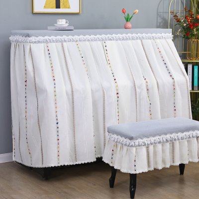 加厚布艺钢琴罩欧式轻奢钢琴全罩中开钢琴套弹琴不取防尘罩琴凳罩,居家布艺,钢琴罩,淘宝优惠券,粉丝福利购,淘宝优惠卷