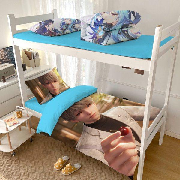 定制沈星回宿舍三件套恋与深空学生开学六件套床垫被子枕芯一整套,床上用品,学生床品套件,淘宝优惠券,粉丝福利购,淘宝优惠卷