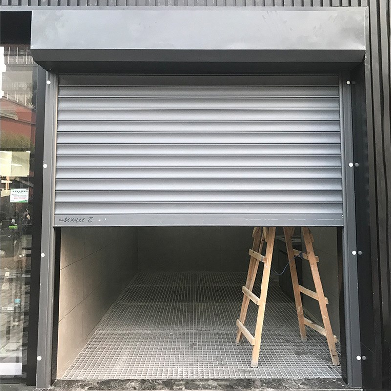 电动卷闸门定制不锈钢商场商铺防盗门遥控别墅车库镀锌卷帘门