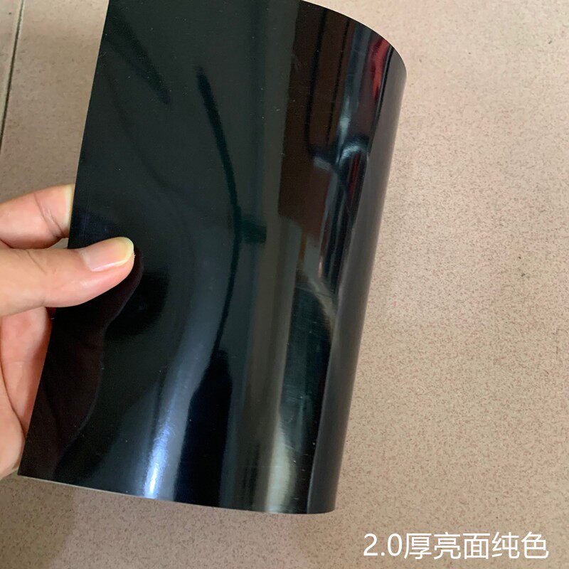 纯台镜面舞黑色地板胶pv色塑料地板革