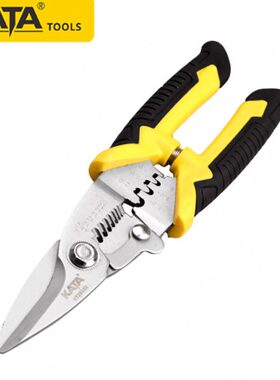 锴达  KATA  电子剪8英寸剥线钳剪线压接钳多功能线槽剪 KT28102