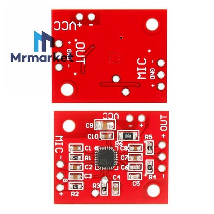 K472驻极体咪头放大板 拾音放大板 效果超MAX9812