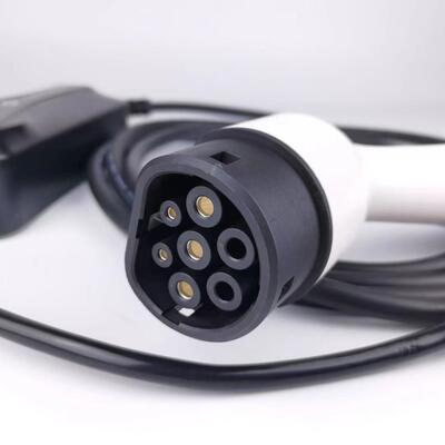 40安培20英尺电动汽车充电器延长线SAE J1772连接器便携式充电器