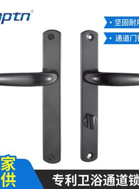 厂家供应黑色铝合金门执手锁C-70BK-25室内门窗执手锁欧式门锁