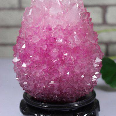 明矾晶体奇石工艺品家居博古架摆设客厅教师节办公室生日礼物摆件