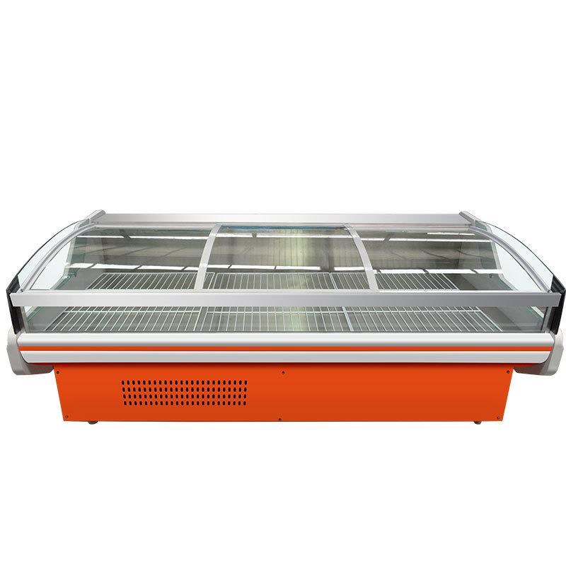 冷鲜肉展示柜海鲜猪羊牛肉保鲜冷藏点菜冰柜玻璃超市商用鲜肉柜