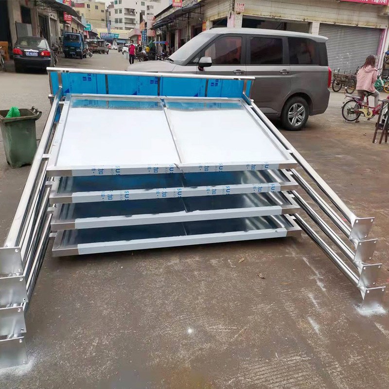 不锈钢宣传栏广告牌雨棚公示栏社区广告栏定制工地源头厂家