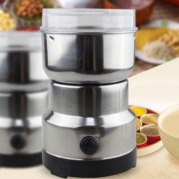 110V220V小型研磨机五谷佐料冰糖磨粉机干磨机粉碎机磨豆机出南美图片