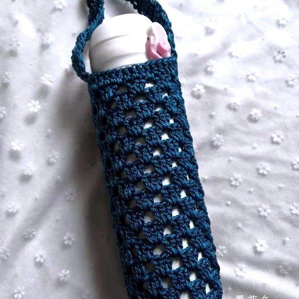 手工套毛线的手提编织玻璃杯袋子袋保温杯保护水杯套子装保温,节庆用品/礼品,文化创意钱包/购物收纳袋,淘宝优惠券,粉丝福利购,淘宝优惠卷