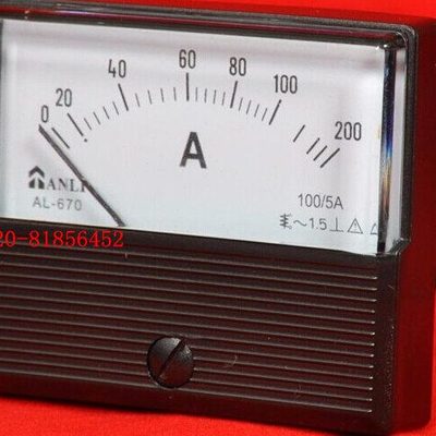 电流表AL-670 100/5A 1A 2A 3A 5A 10A15A 20A 30A 50A75A SD670