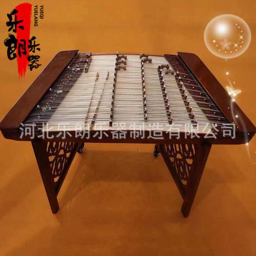 便携扬琴乐器工厂硬木初学小扬琴演奏琴竹盒练习琴全套配件