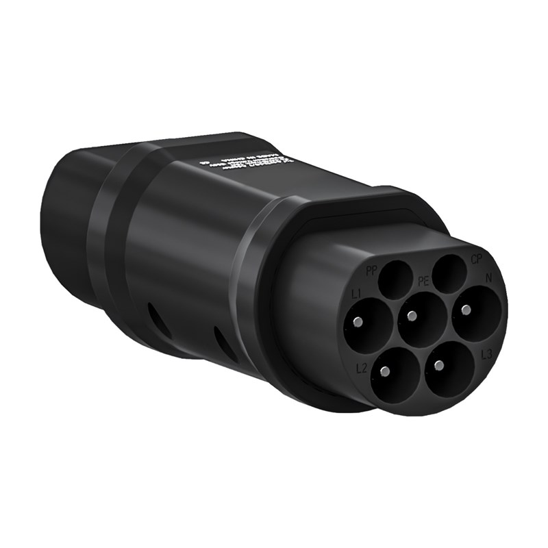 新能源充电枪转接头欧标转国标快充转换头欧转国充电转接头