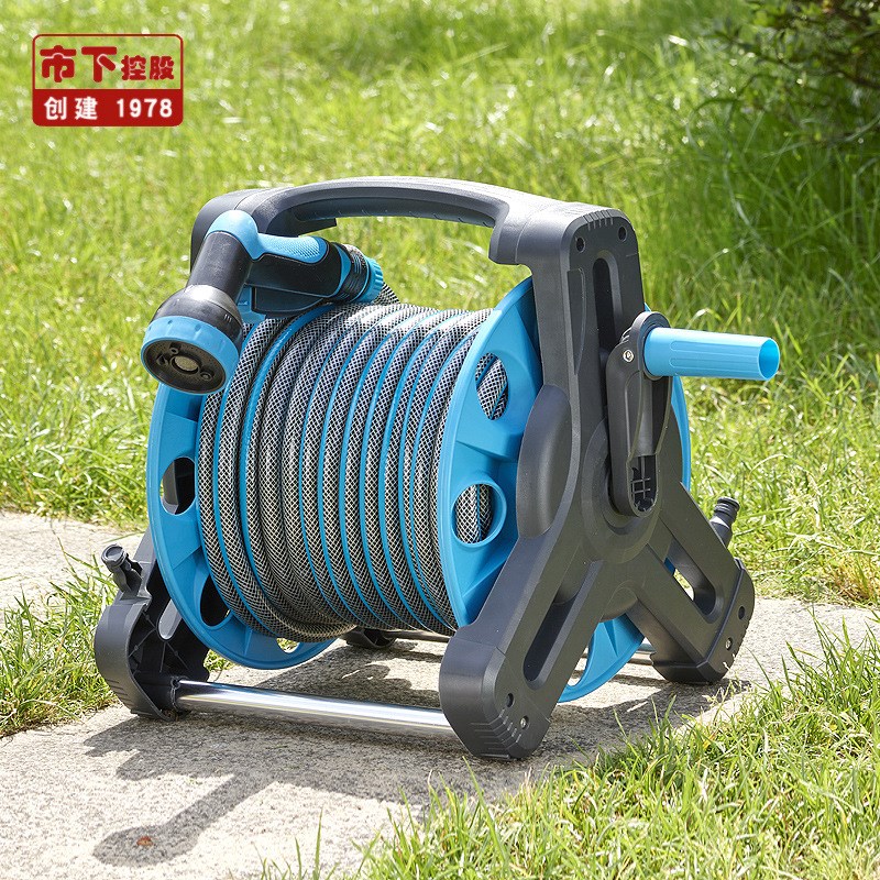 洗车收纳车水管车收纳架卷管器缠绕卷线器花园浇花水枪 SXG-11002