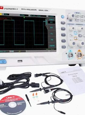 优利德 台式数字存储示波器 UTD2102CEX+/UTD2202CEX+