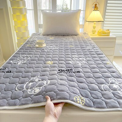 牛奶绒床垫软垫家用宿舍学生单人褥子冬天加绒床R盖毛毯床褥垫床