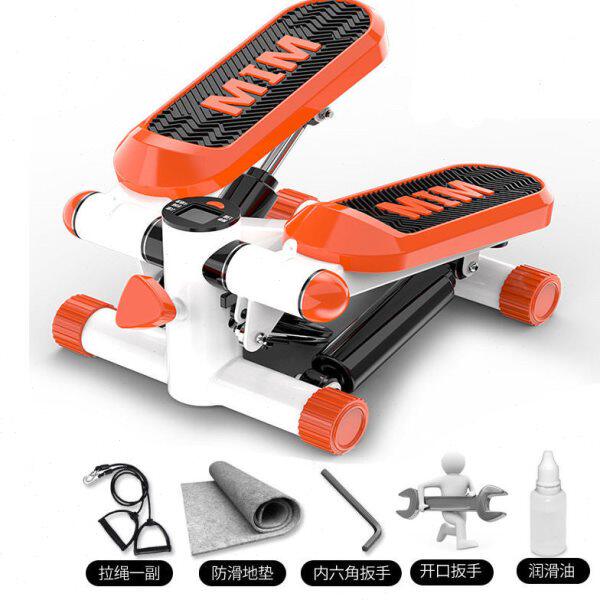 踏步机家用静音小型女瘦腿减肥神器多功能原地登山脚踏运动健身器