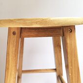 A18实木脚凳酒吧台椅凳子家用梯木凳子时尚 吧台凳0123456789c