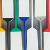 现货彩色吊牌一体式 挂牌防水撕不烂适用各行业做标签双面好写字