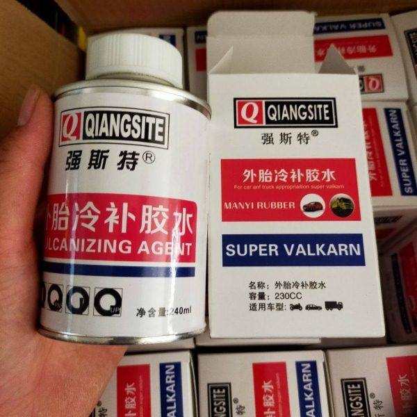 强斯特外胎冷补胶水230ml补胎胶水胶片轮胎修补片补胎工具