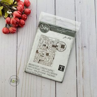 Circuit Tim 电路板 Sizzix 进口3D压花夹 Holtz