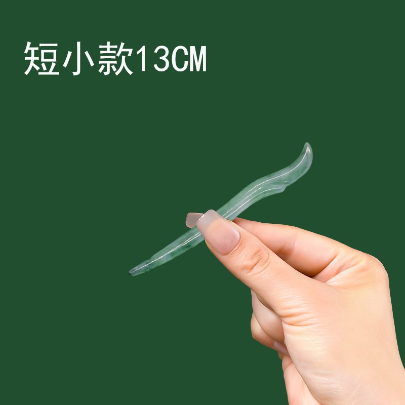 发簪短款短小小号发n量少盘发专用隐形便携新中式古风仿玉簪子发