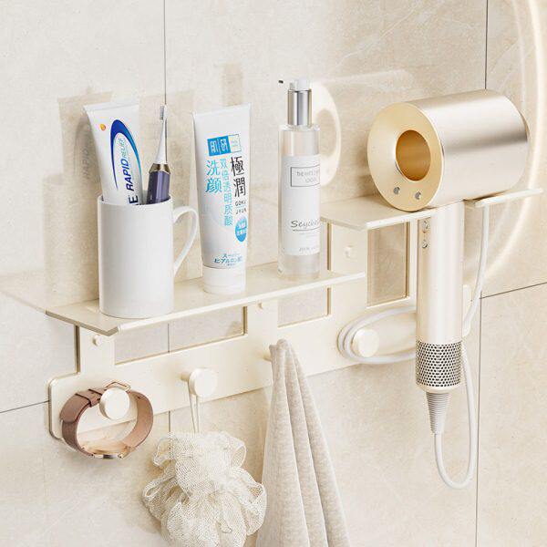吹风机置物架免打孔吹风筒支架壁挂式挂钩吊钩浴室卫生间收纳挂架