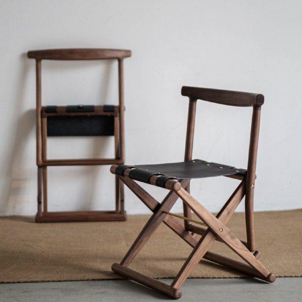 九间房靠背马扎北美黑胡桃木实木新中式户外便携小凳子折叠凳,家居饰品,落地摆件,淘宝优惠券,粉丝福利购,淘宝优惠卷