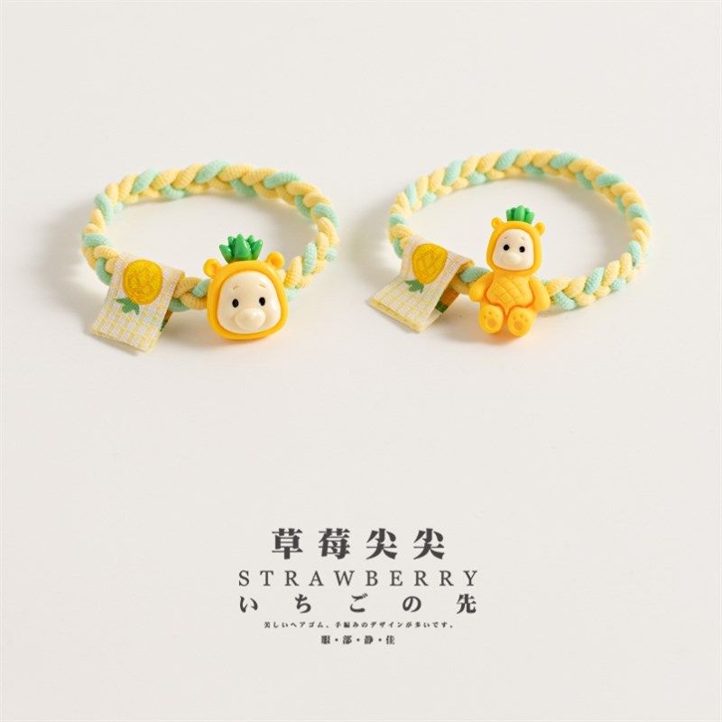 小皮筋送男朋友头绳2023年情人节头绳可爱卡通发绳圈高弹力网红