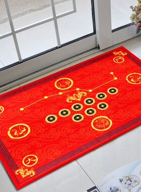 星座缘 过门石入户门地垫门垫进门口脚垫家用 六帝喜庆门外压门槛