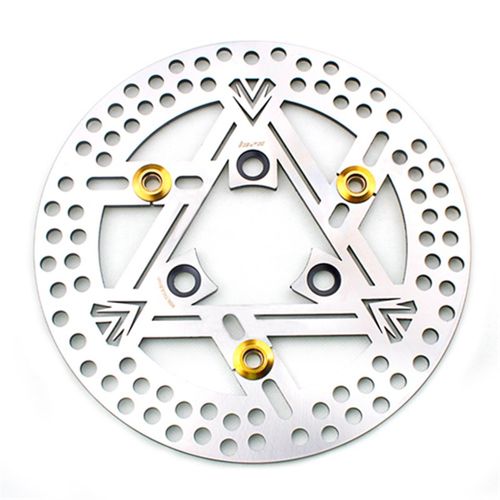 雷石LAZX245mm半浮动碟盘三孔 五孔小牛N1S NQI U+劲战改装刹车盘