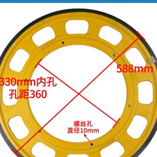 扶梯摩擦轮 驱动轮588*30 扶梯扶手带摩擦轮  电梯配件
