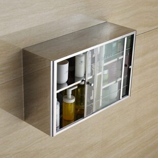 304不锈钢 推拉门储物柜置物柜橱柜碗柜壁挂收纳柜阳台柜趟门吊柜