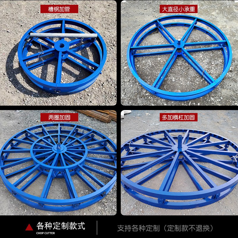 光缆轴承放线圆盘 槽钢带可刹车光纤线架卧式放线架 电缆放线盘