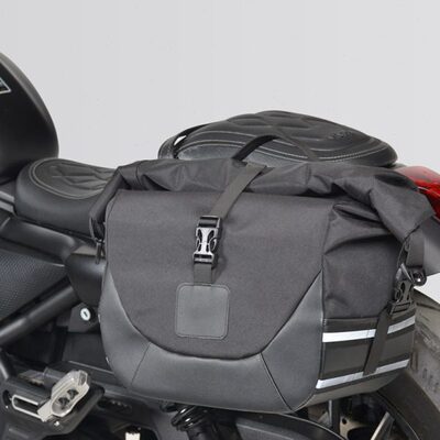 佐加适配无极CU525边包快拆挂包改装件折叠靠背加大脚踏板变档杆