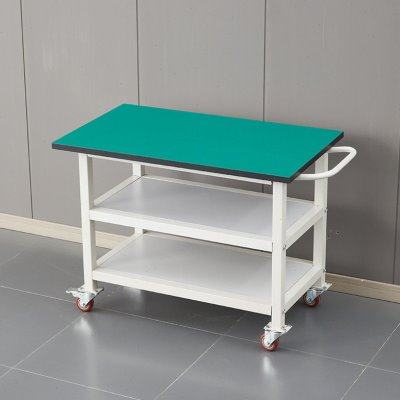 防静电台带轮手推车双层三层可移动操作台活动试验检验打包台,商业/办公家具,线棒货架/工作台,淘宝优惠券,粉丝福利购,淘宝优惠卷