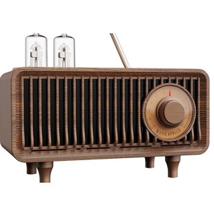 新款B9木纹复古蓝牙音响低音炮手机电脑插卡U盘3D大音量礼品音箱