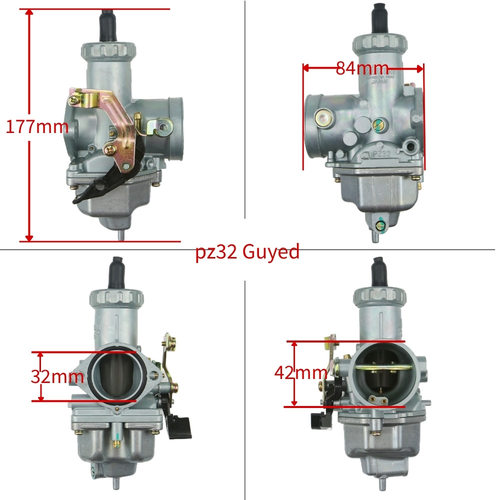 PZ32 拉线摩托车化油器适用于Honda CG250 CG300 250cc 300CC