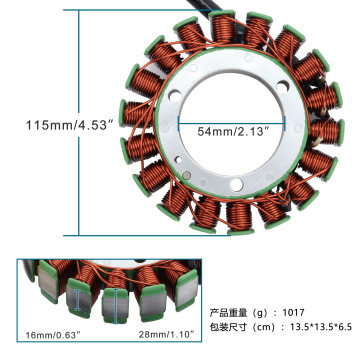 摩托车定子线圈配件适配CFMoto ATV CF500 600 625电动车发动机