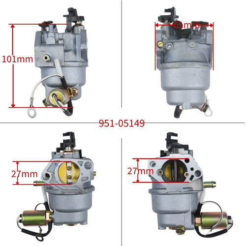 化油器951-05149 MTD 4P90JUC HY-4P90F割草机 CC760ES 12AE76JU