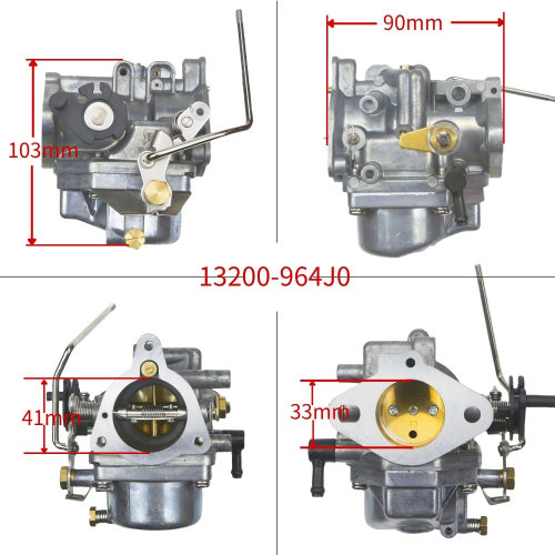 13200-964J0-000适用2冲程25HP 30HP DT25DT30船外机化油器E13E40