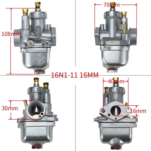 16N1-11 16mm化油器 For Simson S50 S51 S70 SR4 404-134 摩托车