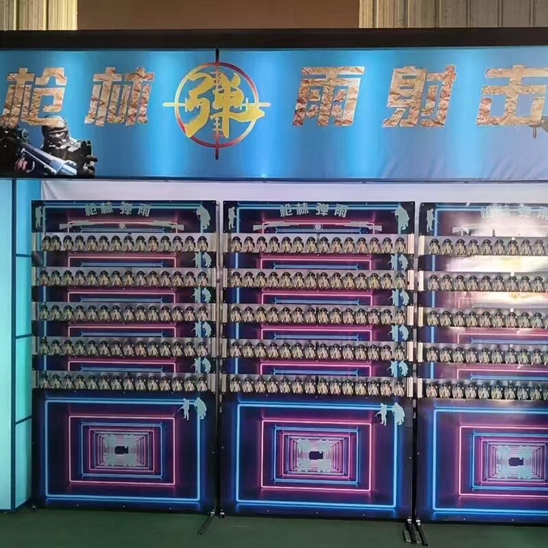 自动下弹气炮枪真人户外射击游乐设备枪林弹雨气炮枪射击游乐气炮