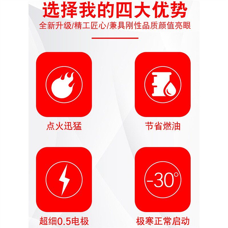 适用于04-22款大众Polo波罗原装双铱金火花塞汽车火嘴针对针4支装