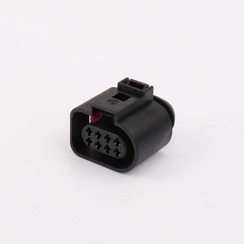 8孔大众汽车连接器插头适用1.5系列DJ7085B-1.5-21接插件连接器