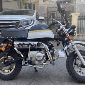 22改装 小miniYG150 带瓶后减震避震器 银钢 适合金城金童猴子JC70